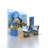 Espositore Portatile 3m x 3m - Modello 43