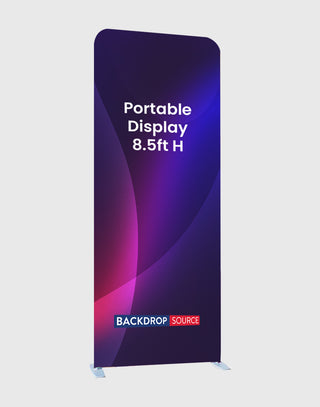 Espositore espositivo portatile - H-8,5 piedi