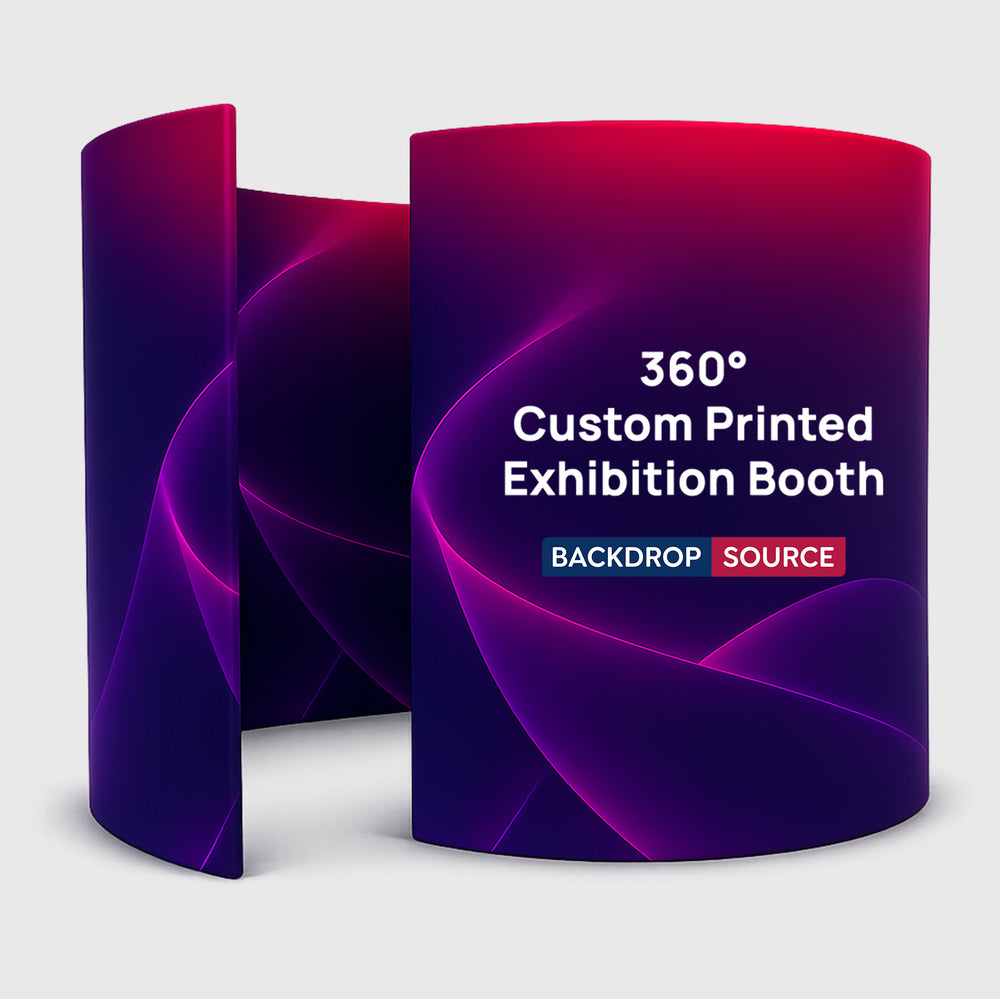 360° Custom Printed Exhibition Booth