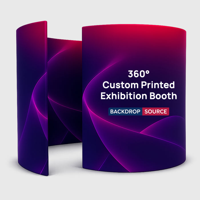 Stand espositivo stampato personalizzato a 360°
