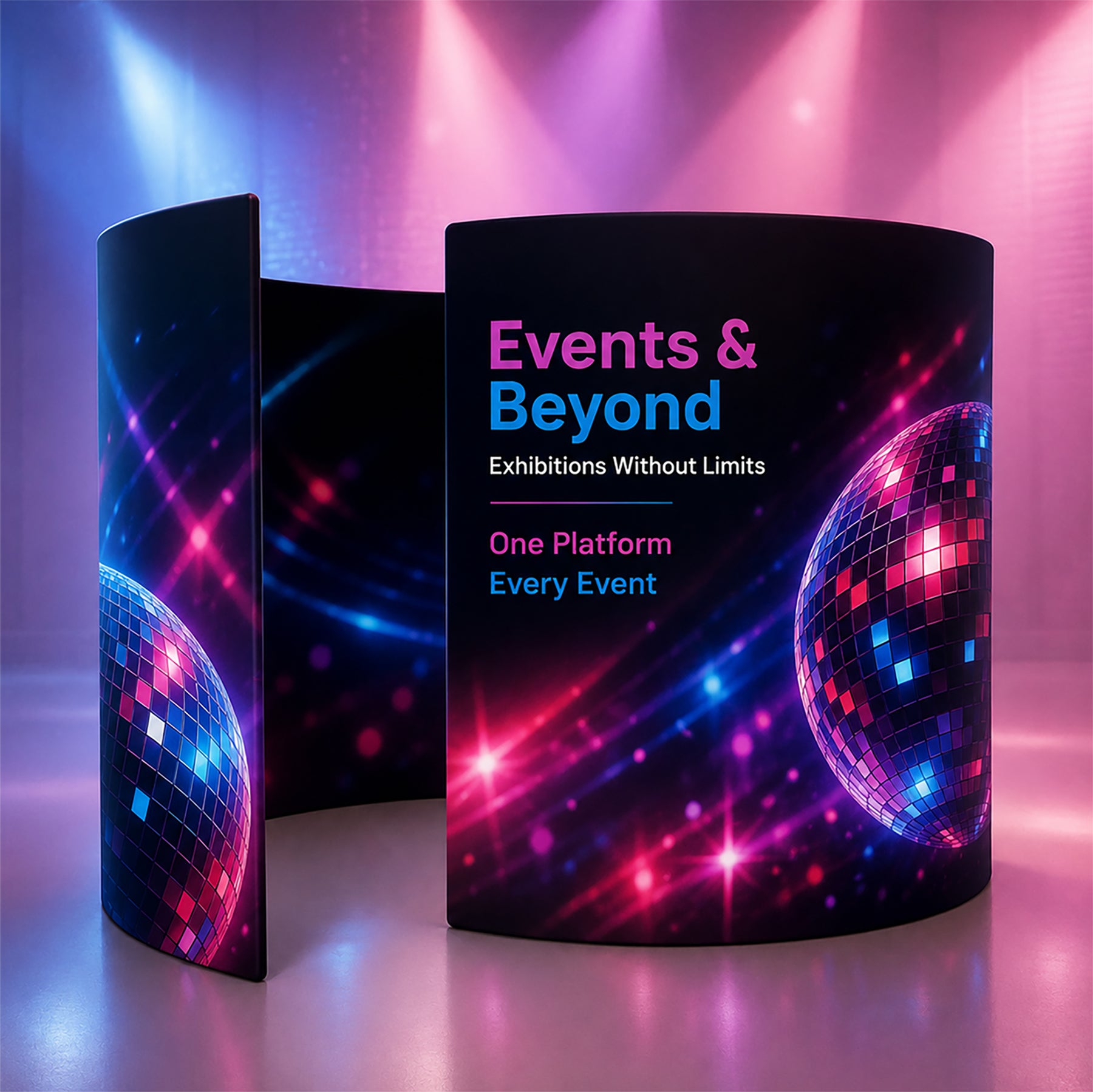 360° Custom Printed Exhibition Booth
