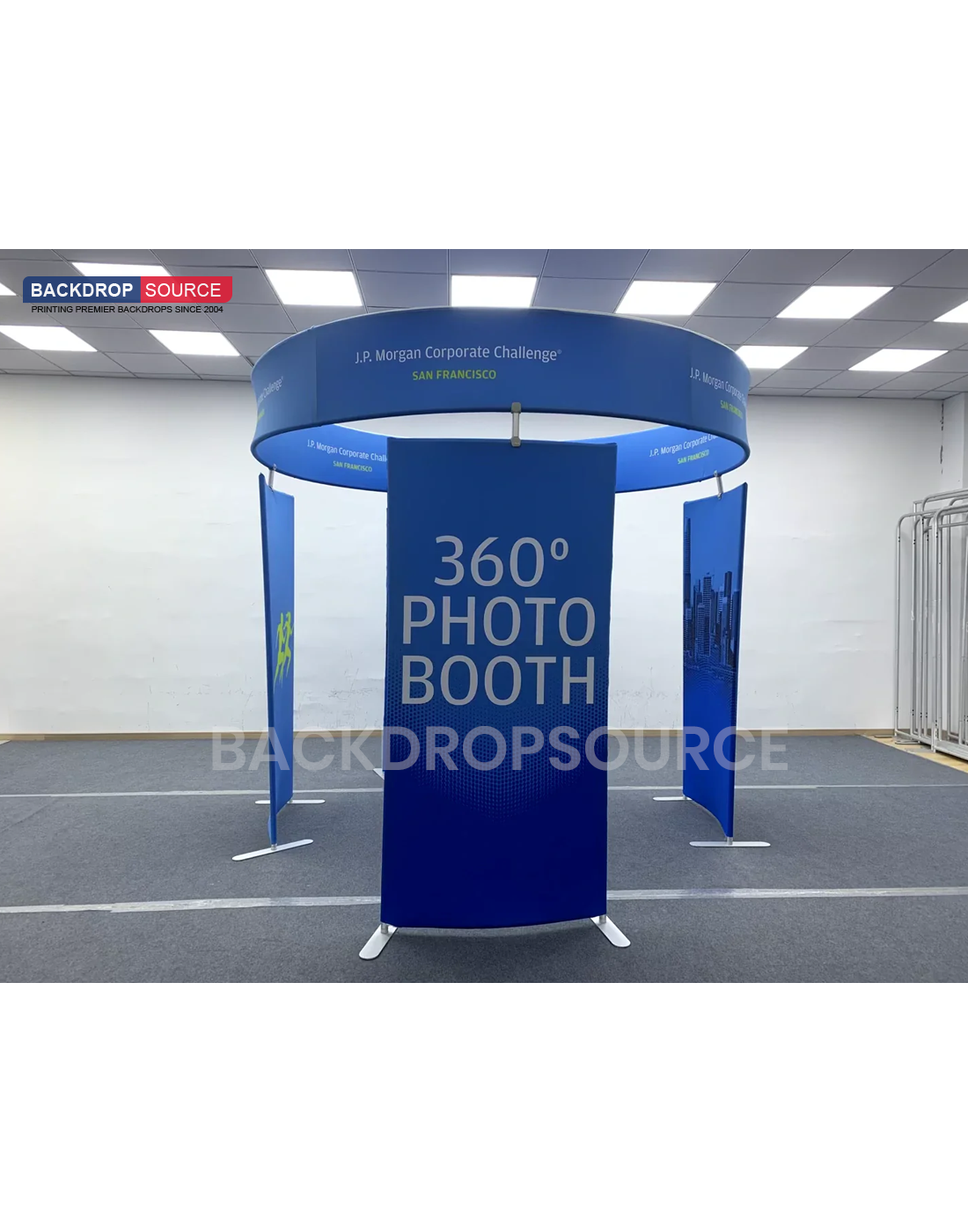 360 View 4 Panel Photo Booth Enclosure