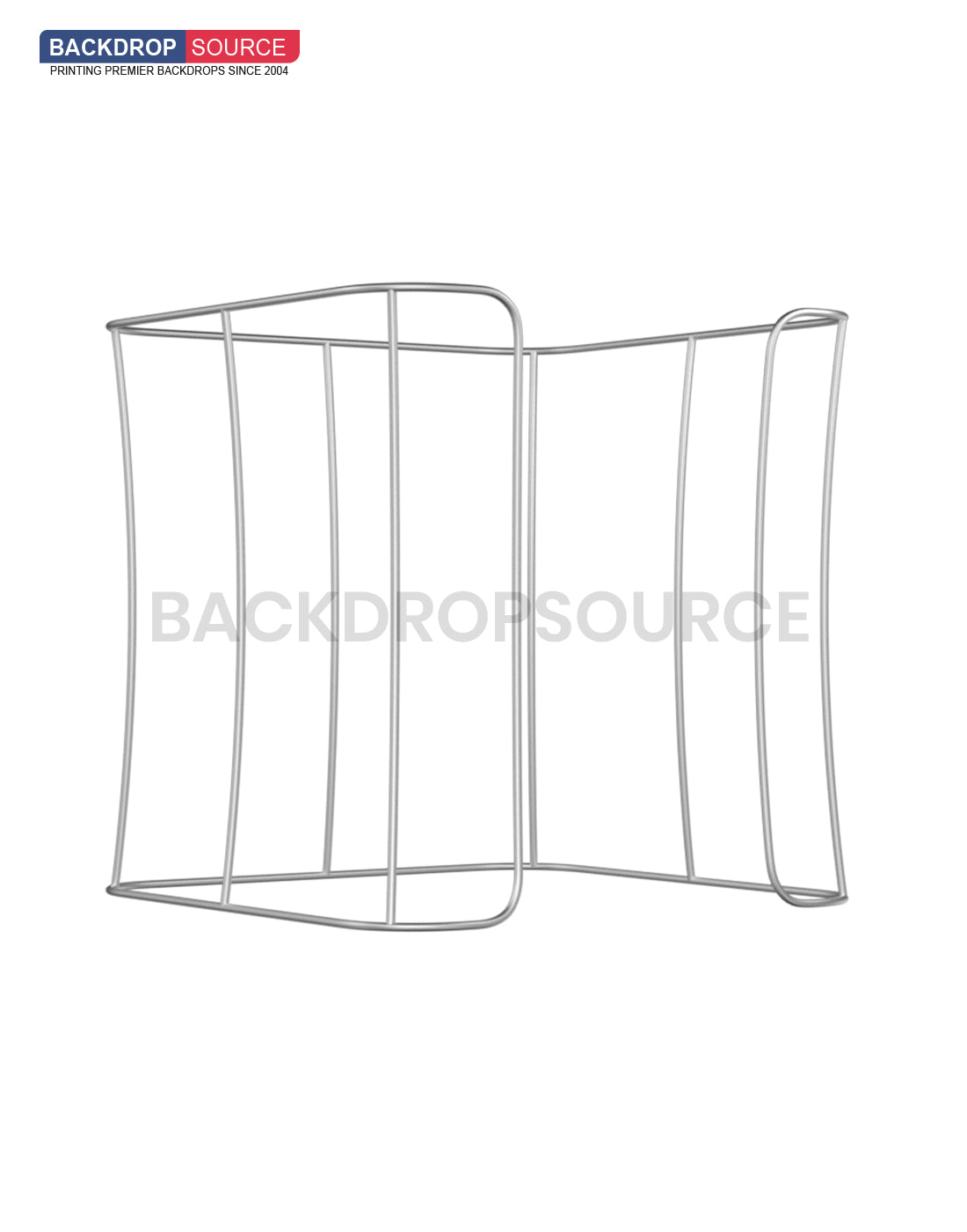 Tenda cubo - Photobooth con porta larga