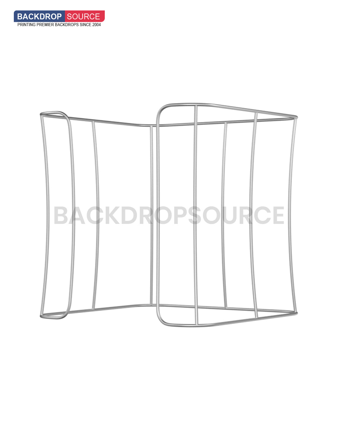 Tenda cubo - Photobooth con porta larga