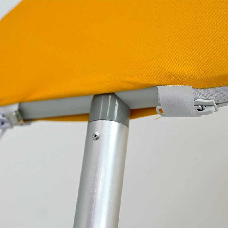 Parete multimediale con fondale in tessuto teso dritto