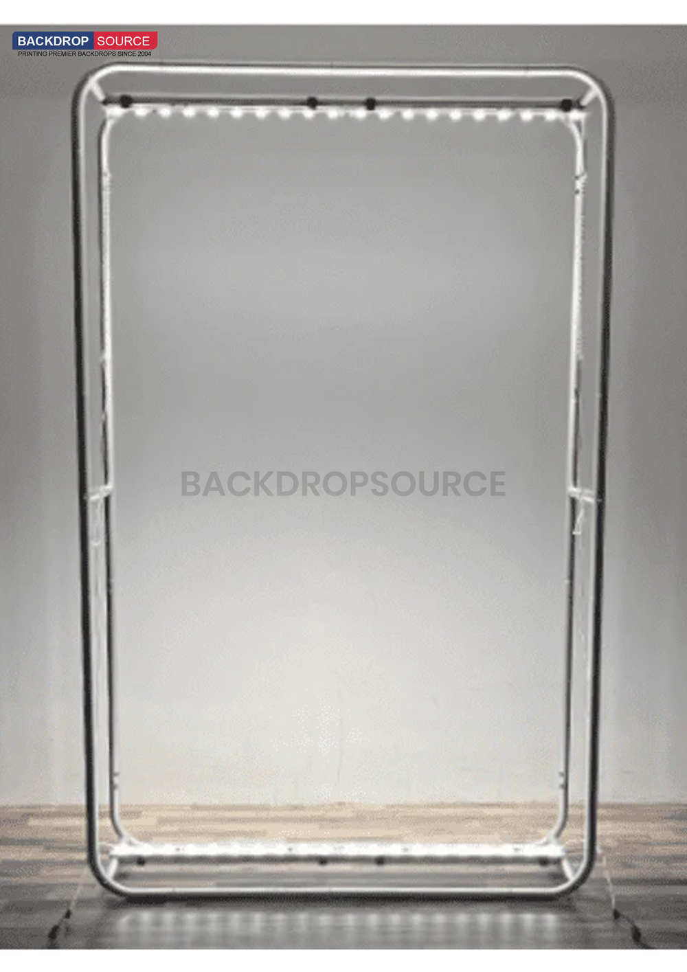 3D Tension Fabric Wall with LED Illumination