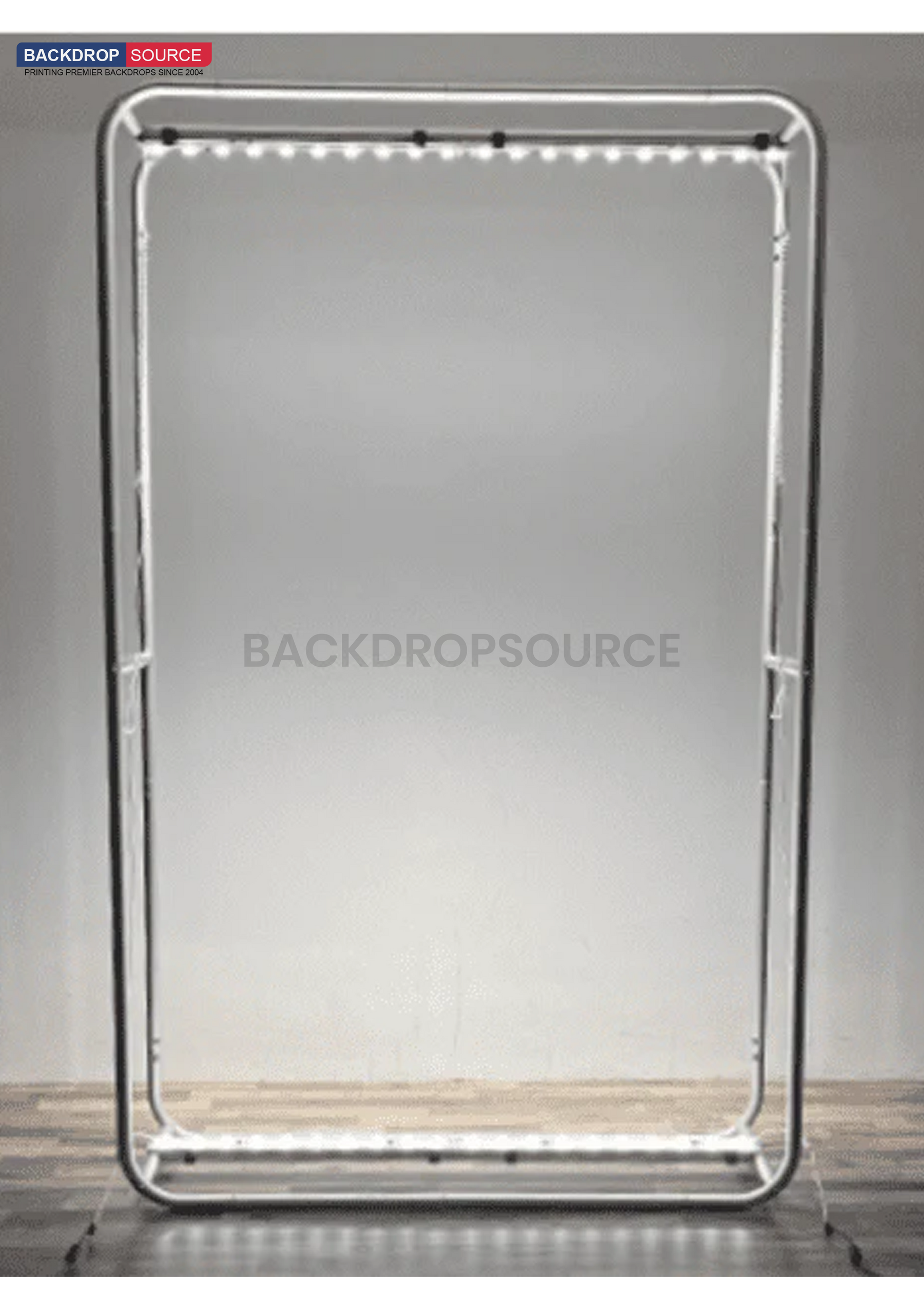 3D Tension Fabric Wall with LED Illumination