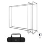 Espositore a fondale per fiere in tessuto L-Style 3D