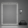 Parete in Tessuto Tensionato 3D con Illuminazione a LED