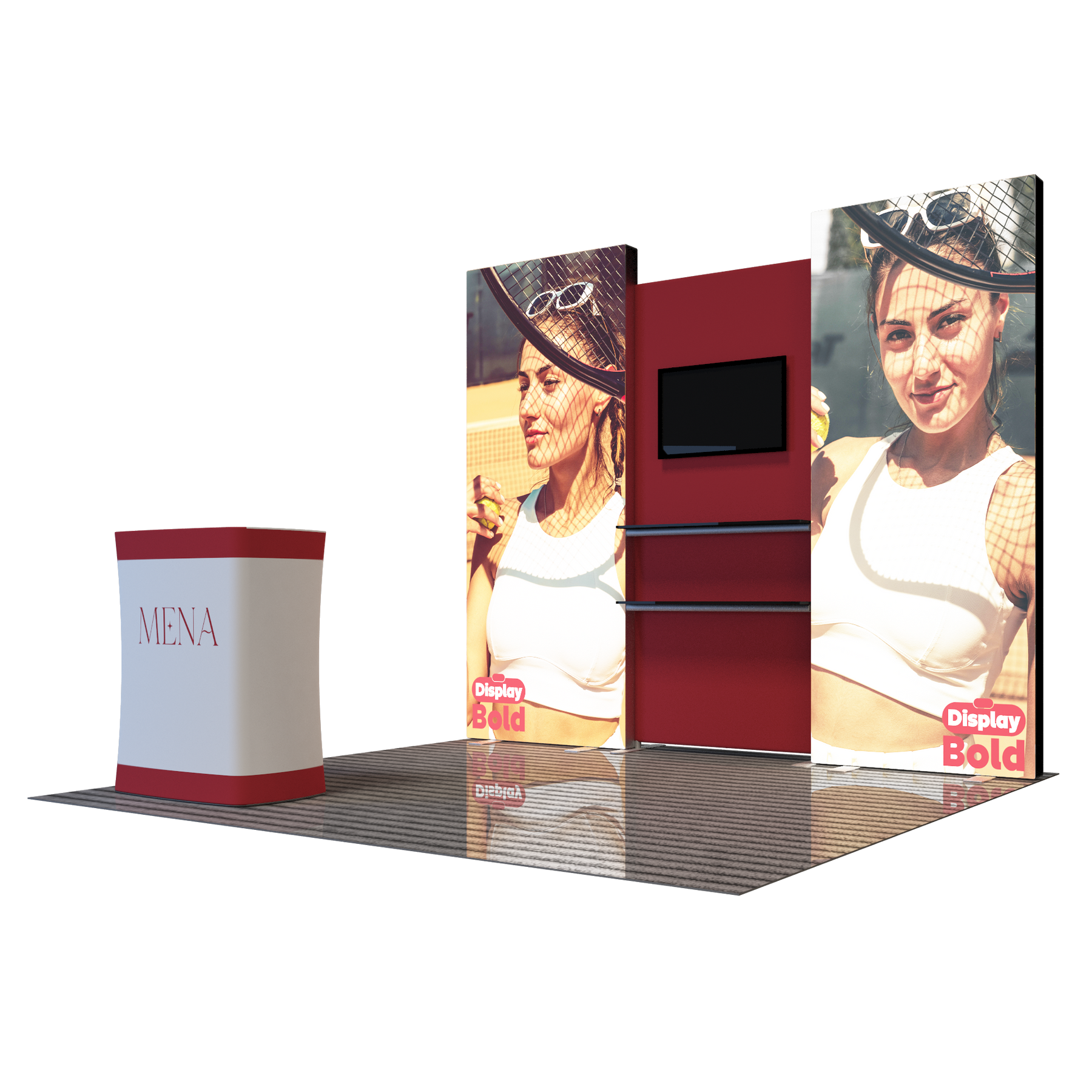 Premier 3m x 3m Exhibition Booth - Model 7