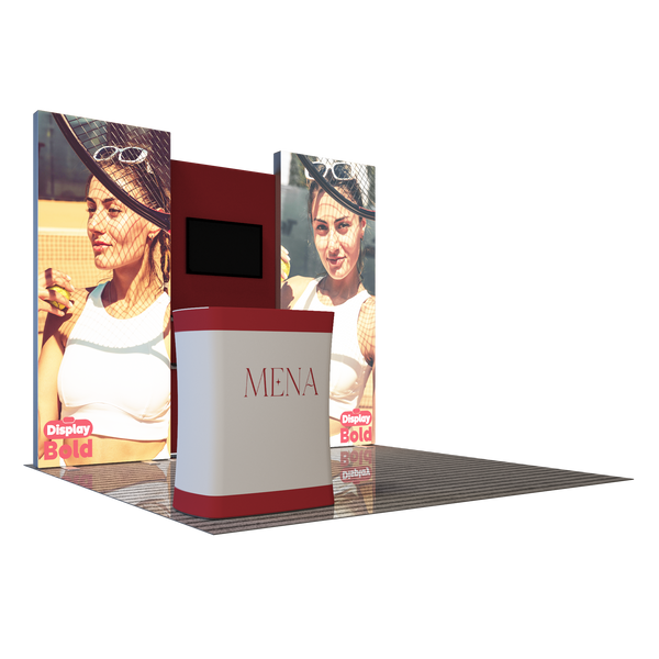 Premier 3m x 3m Exhibition Booth - Model 7