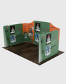 Display per Stand in Tessuto Magnetico - Modello 2 (5m x 3m)