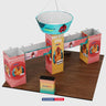 Kit Stand Modulare 9m x 6m - Modello 2