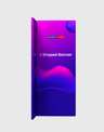 Espositore per Banner in Tessuto a L
