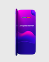 Espositore per Banner in Tessuto a L