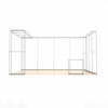 Kit espositivo con fondale dritto 20x10 con arco