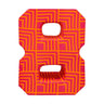 Banner espositivo tridimensionale con numeri autoportante