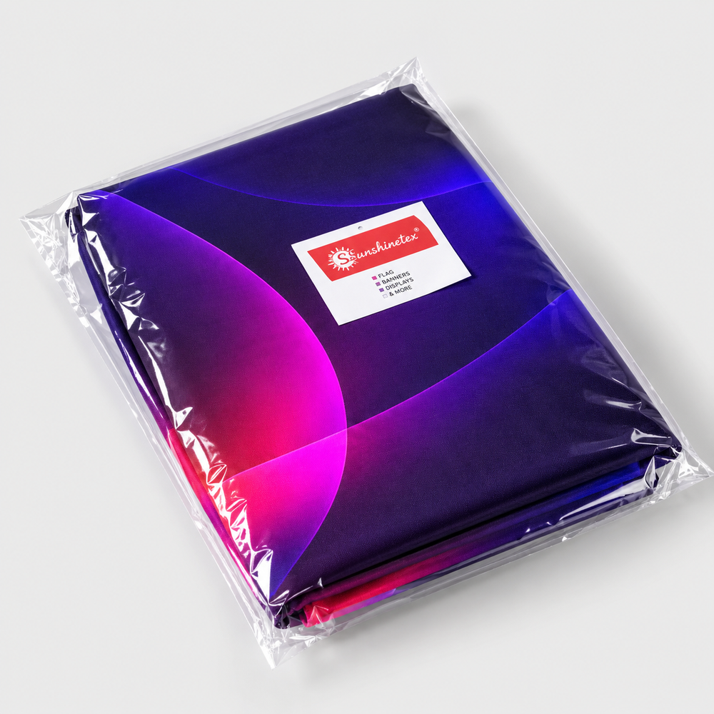 Duplex Printing Straight Feather Flag