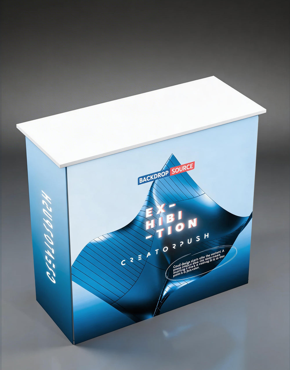 SEG Fabric Backlit Pop Up Counter