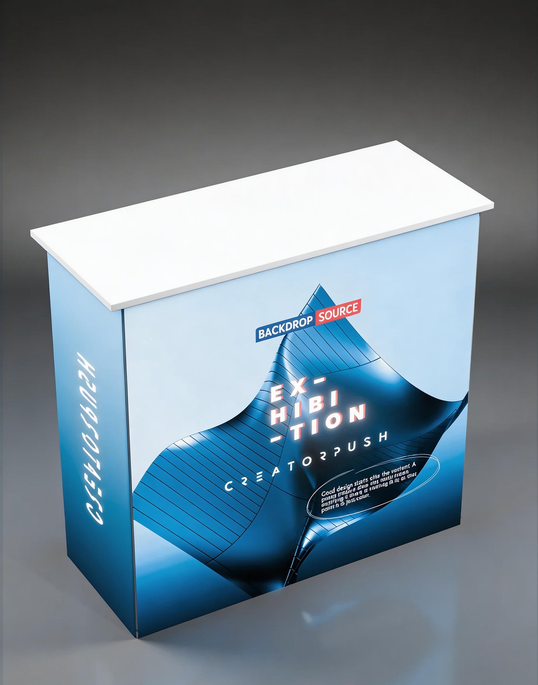 SEG Fabric Backlit Pop Up Counter