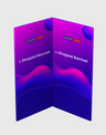 Espositore per Banner in Tessuto a L