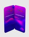 Espositore per Banner in Tessuto a L