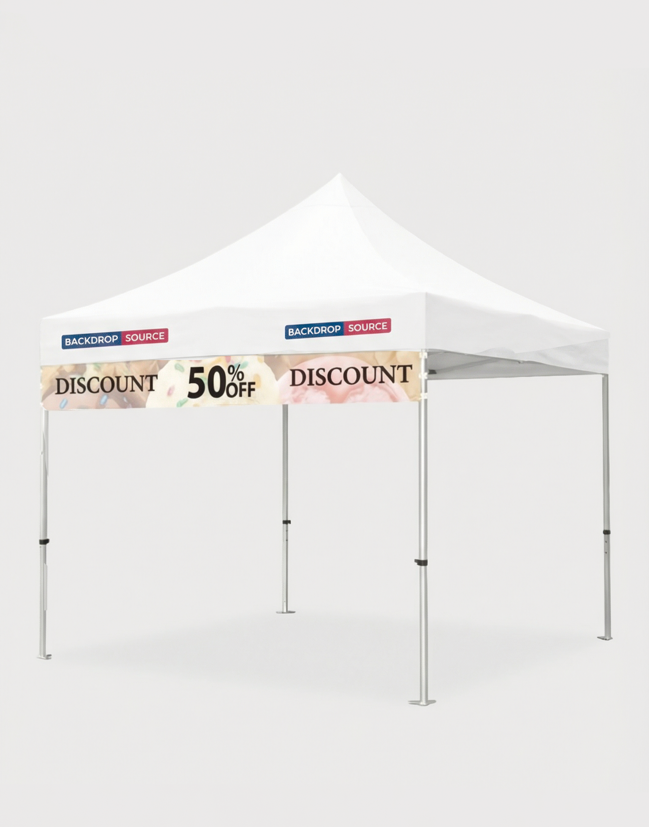 Tenda da campeggio personalizzata per impieghi gravosi (6,5 piedi x 10 piedi)