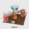 Kit Stand Modulare 9m x 6m - Modello 2