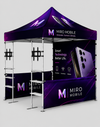10ft x 10ft Canopy Kit with Shelving & TV Mounts