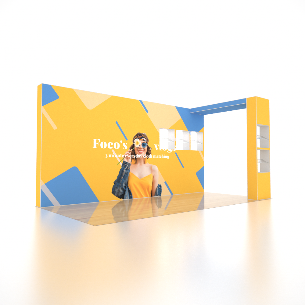 Stand pop-up SEG Pro – Modello 8 (6 m x 3 m)