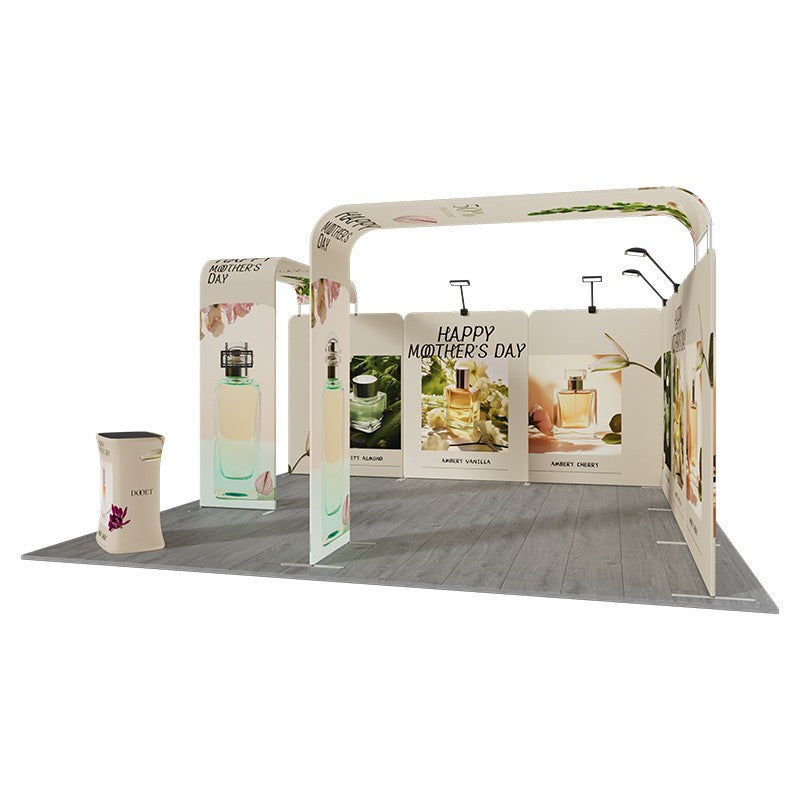 Modular Booth Kits 20ft x 20ft - Model 19
