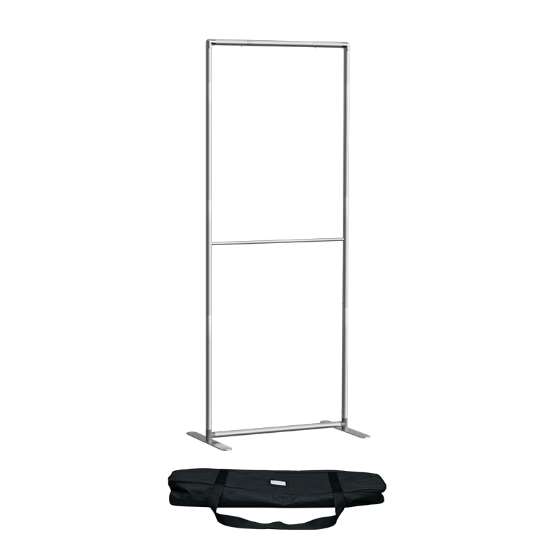 Portable Straight-Corner Fabric Exhibit Display