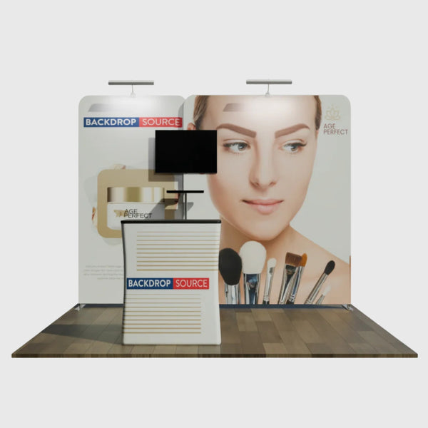 Portable Exhibit Display 10ft x 10ft - Model 1