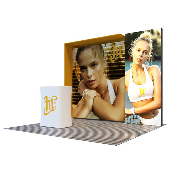 Premier 3m x 3m Exhibition Booth - Model 6