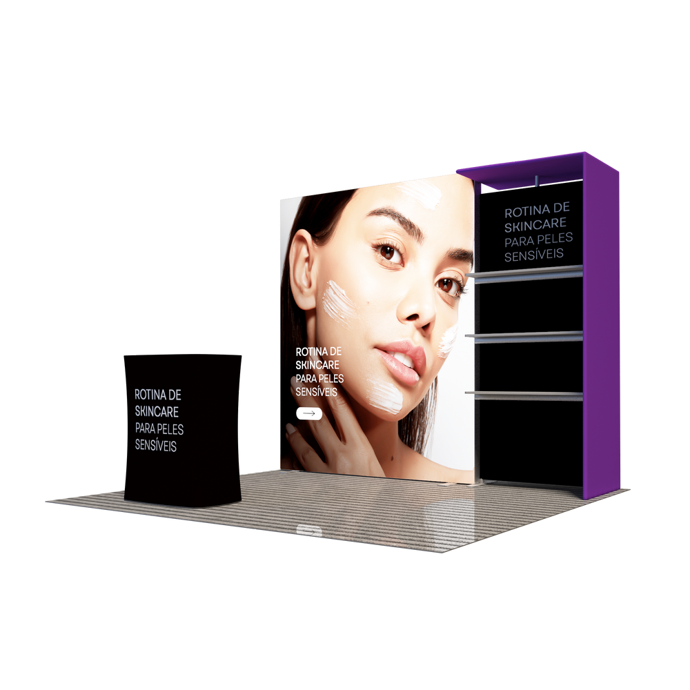 Premier 3m x 3m Exhibition Booth - Model 5