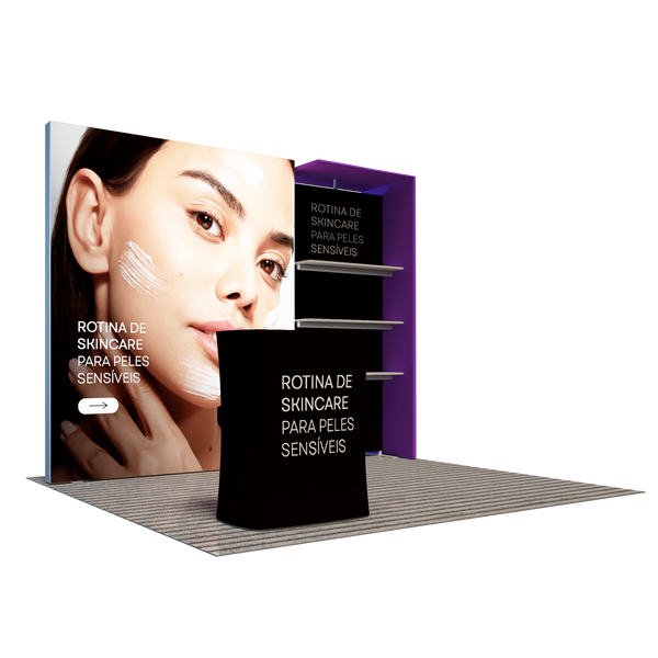 Premier 3m x 3m Exhibition Booth - Model 5