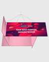 Banner sospeso Sky Tube Ellipse - a faccia in giù