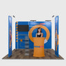 Kit de exhibición premium para stands de 10 pies de ancho