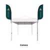 Tenda da campeggio personalizzata per impieghi gravosi (6,5 piedi x 10 piedi)
