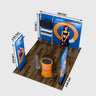 Kit de exhibición premium para stands de 10 pies de ancho