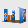 Kit de exhibición premium para stands de 10 pies de ancho