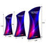 Angled Top Fabric Banner Stand