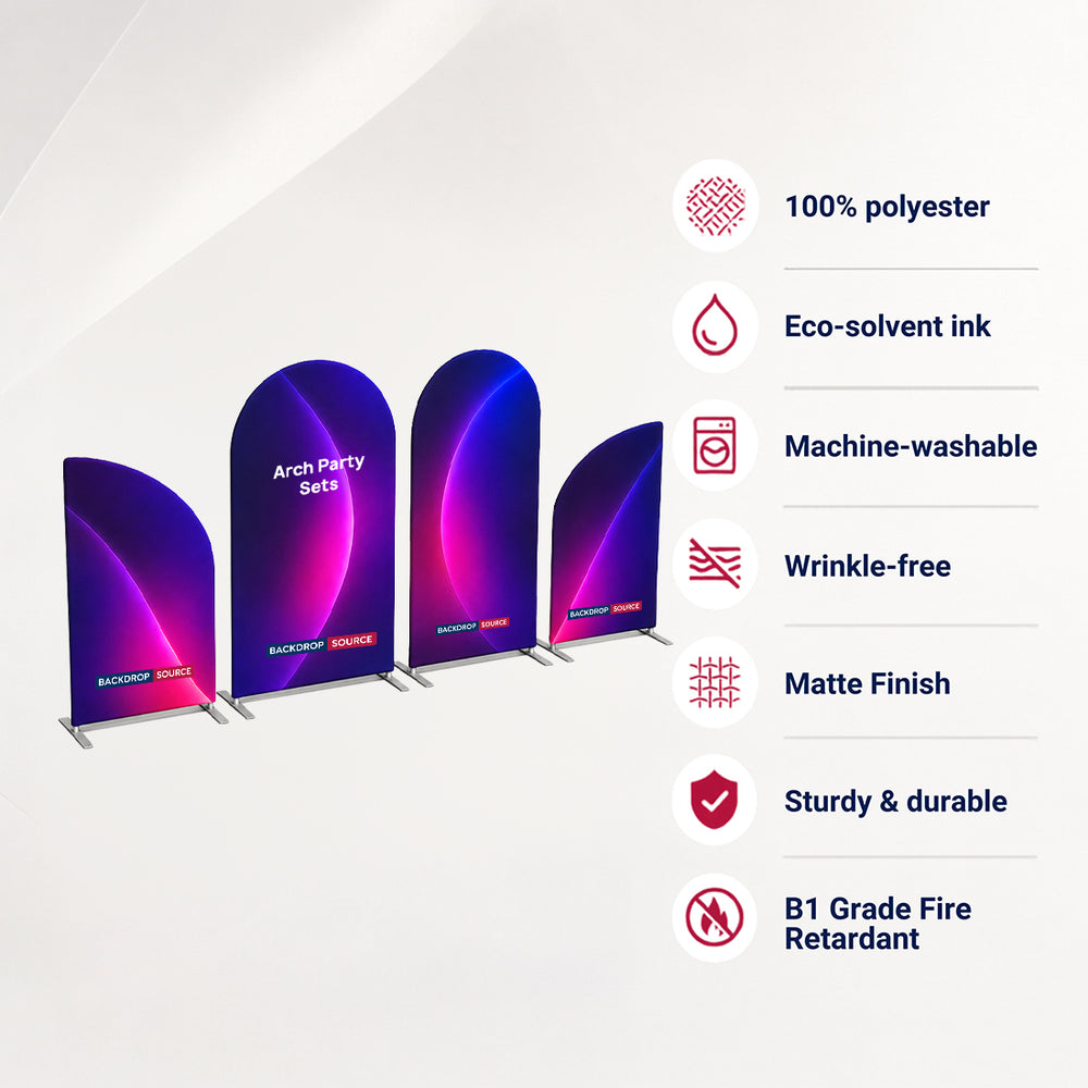 Arch Party Sets - 4 Walls