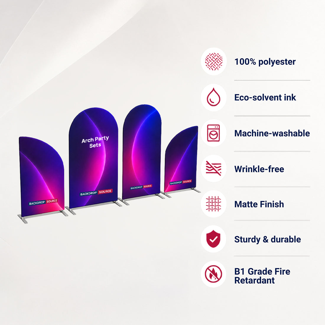 Arch Party Sets - 4 Walls