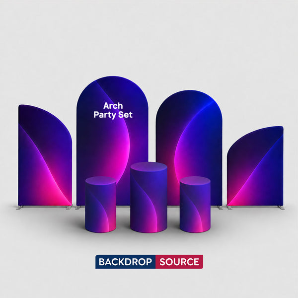 Arch Party Sets - 4 Walls with Plinth