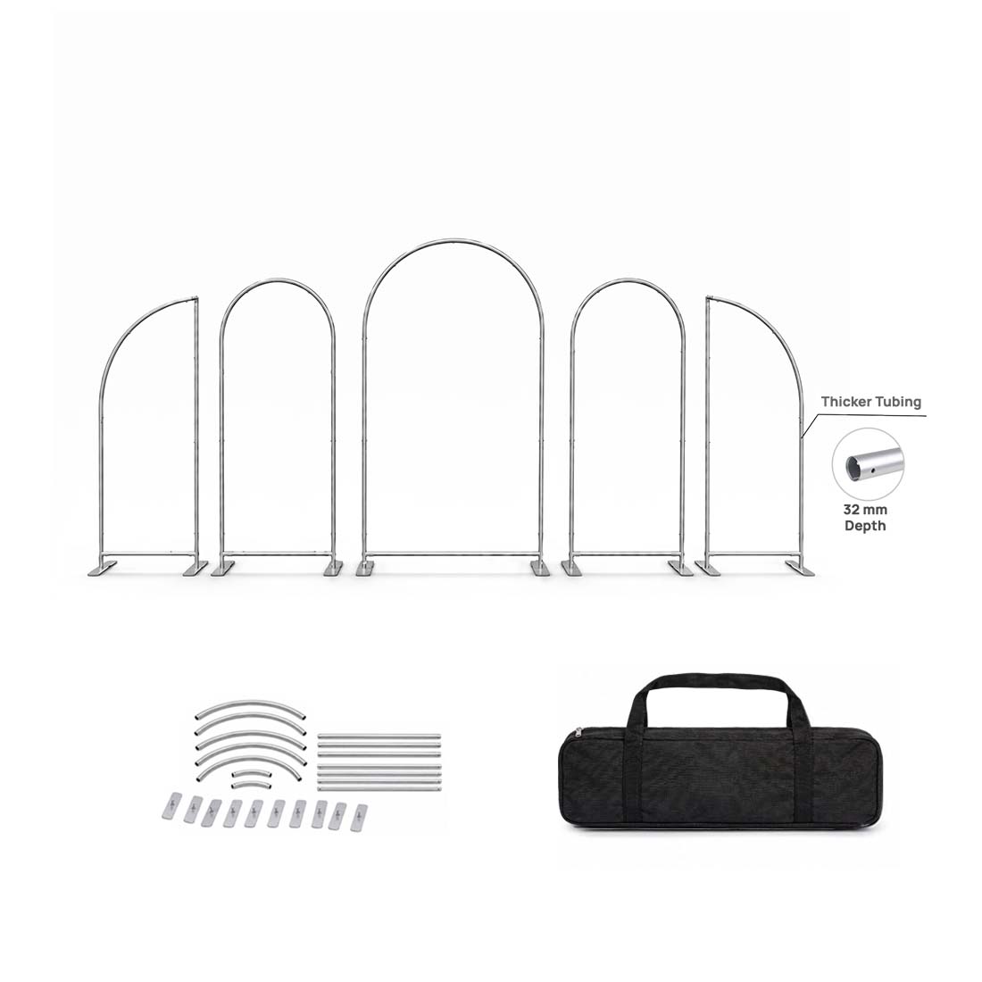 Set per feste ad arco - 5 pareti