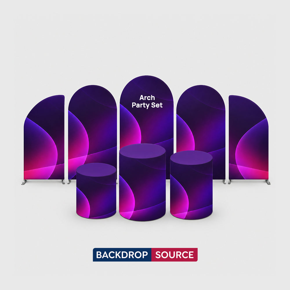 Arch Party Sets - 5 Walls with Plinth