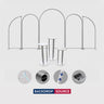 Arch Party Sets - 5 Walls with Plinth