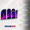 Arch Party Sets - 5 Walls with Plinth