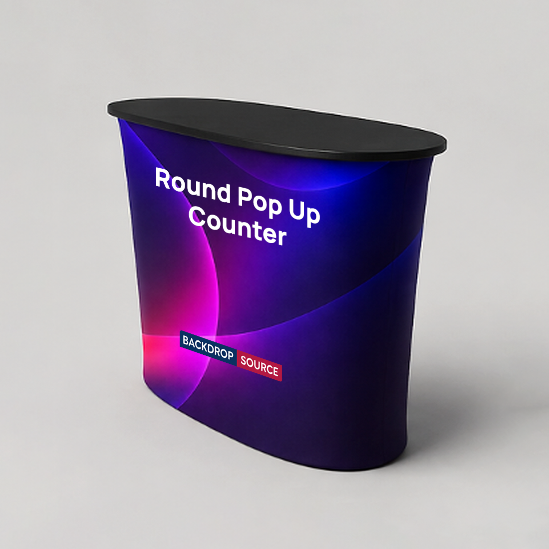 Bancone pop-up in tessuto con velcro 2 x 2